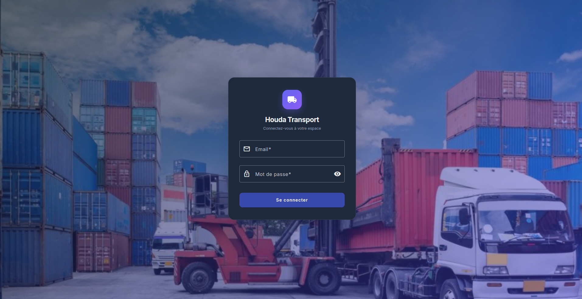 Interface Houda Transport