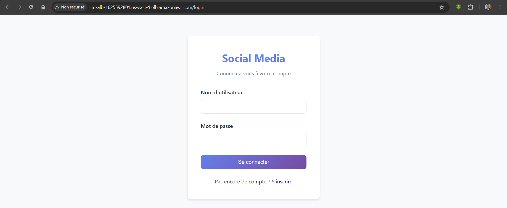 Interface Social Media